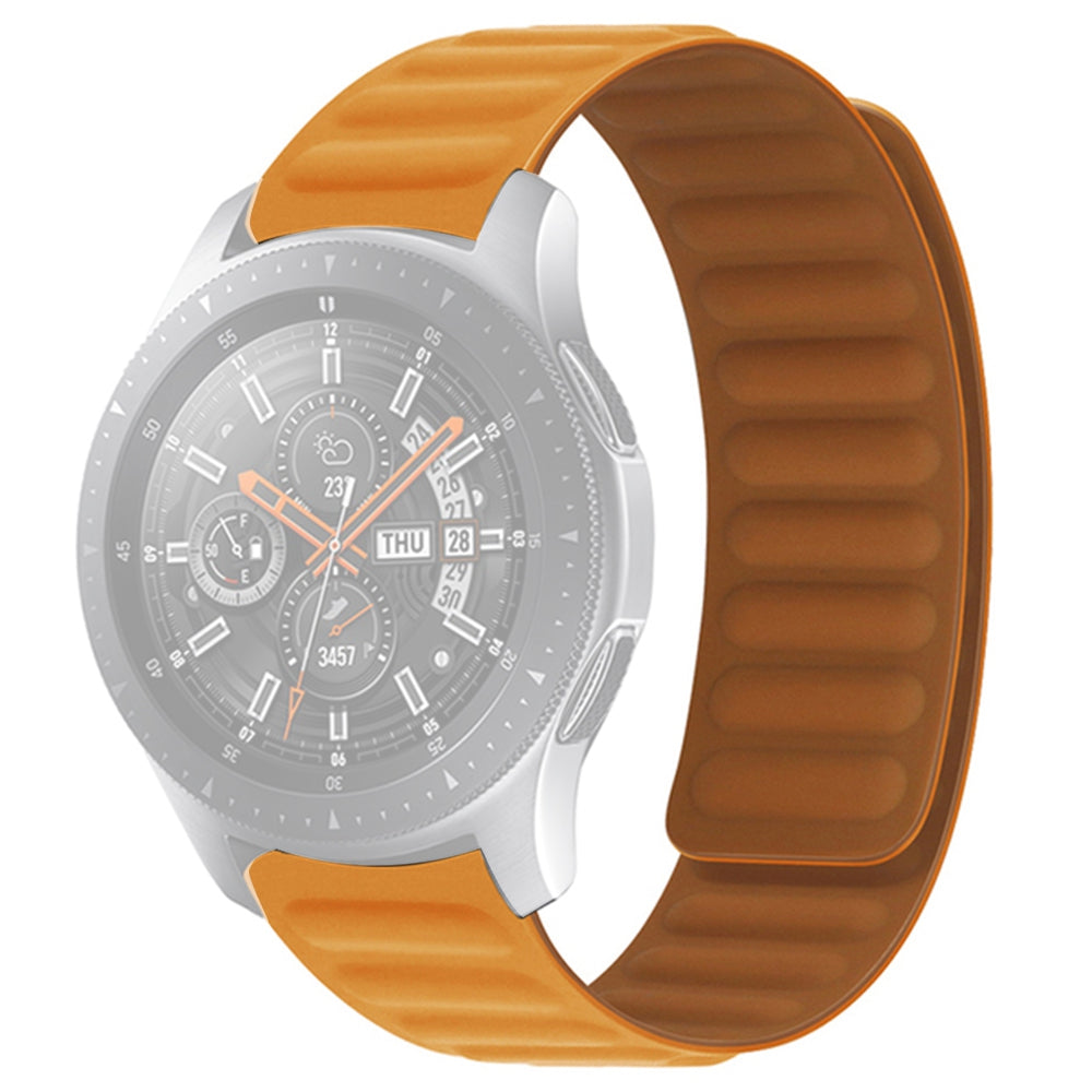 For Samsung Gear S3 Frontier Classic Garmin Forerunner 255 22mm Magnetic Watch Strap Silicone Wrist Band Replacement For Samsung Gear S3 Frontier Classic Garmin Forerunner 255 22mm Magnetic Watch Strap Silicone Wrist Band Replacement